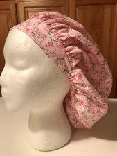 Scrub Hat Medical Nursing Chemo Pigs Cute Pigs   Fabric 3