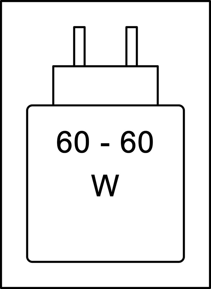 Alimentatore SQ per MacBook MagSafe 16,5V 3,65A 60W 5Pin A1181 A1184 A1330 A1344 - Immagine 4 di 4