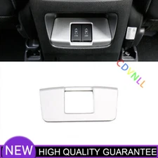 Rear USB Socket Switch Cover Strip Trim For Honda CRV CR-V 17-2022 Matte Silver