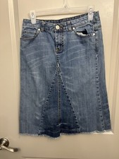 jean skirt women