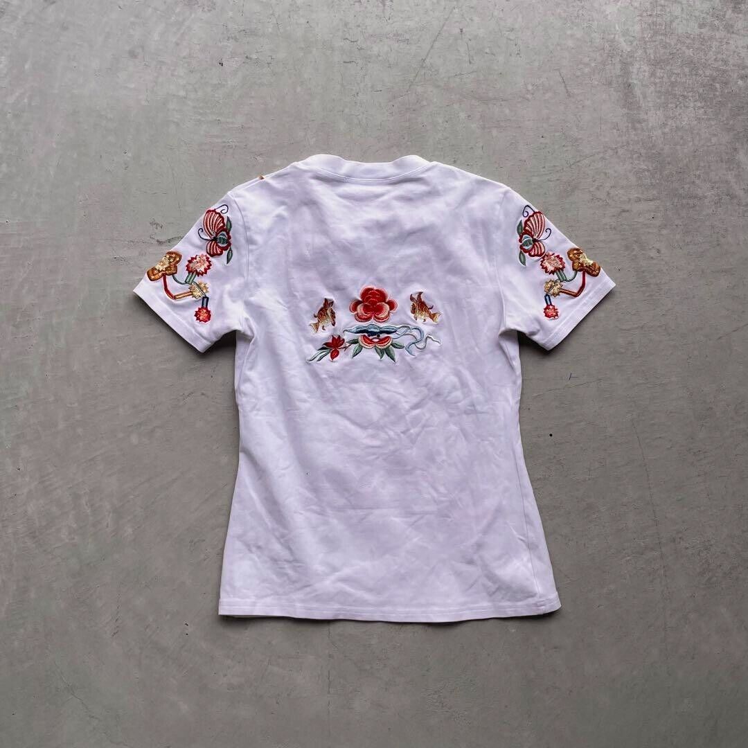 Christian Dior T-Shirt John Galliano Embroidery J'adore Dior Christian Dior T-Shirt John Galliano Embroidery J'adore Dior