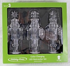 LED Color Changing Nutcrackers Holiday Home
