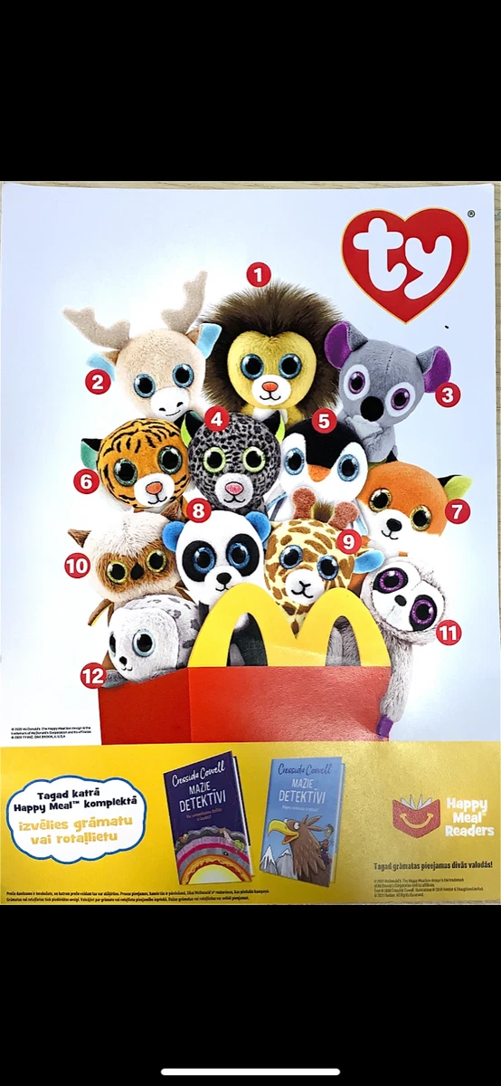 Mcdonalds happy hotsell meal beanie boos