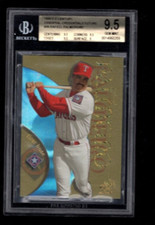 1999 SKYBOX E-X ESSENTIAL CREDENTIALS FUTURE #39 RAFAEL PALMEIRO /82 BGS 9.5 GEM