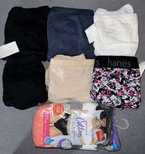 Hanes Briefs  High Cuts 12 pairs Womens Panties Underwear Size 9 2XL