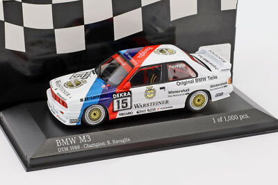 【sin しん】BMW M3 DTM 1989 NO.15 BMW M3 (E30) #15 DTM Champion 1989 Roberto Ravaglia 1:43