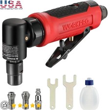 Air Angle Die Grinder 1/4 Inch Pneumatic 20000RPM Grinding Cutting Tool New