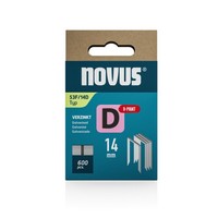 Novus Tackerklammer Typ 53 F 14 Mm 600 StüCk Flachdrahtklammern Tackerklammern