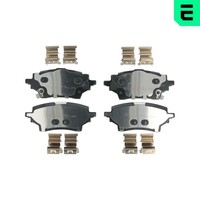Bremsbelagsatz Scheibenbremse Optimal BP-12833 FüR Toyota Corolla Hr Yaris Van