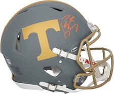 Peyton Manning Tennessee Volunteers Signed Riddell Slate Speed Authentic Helmet