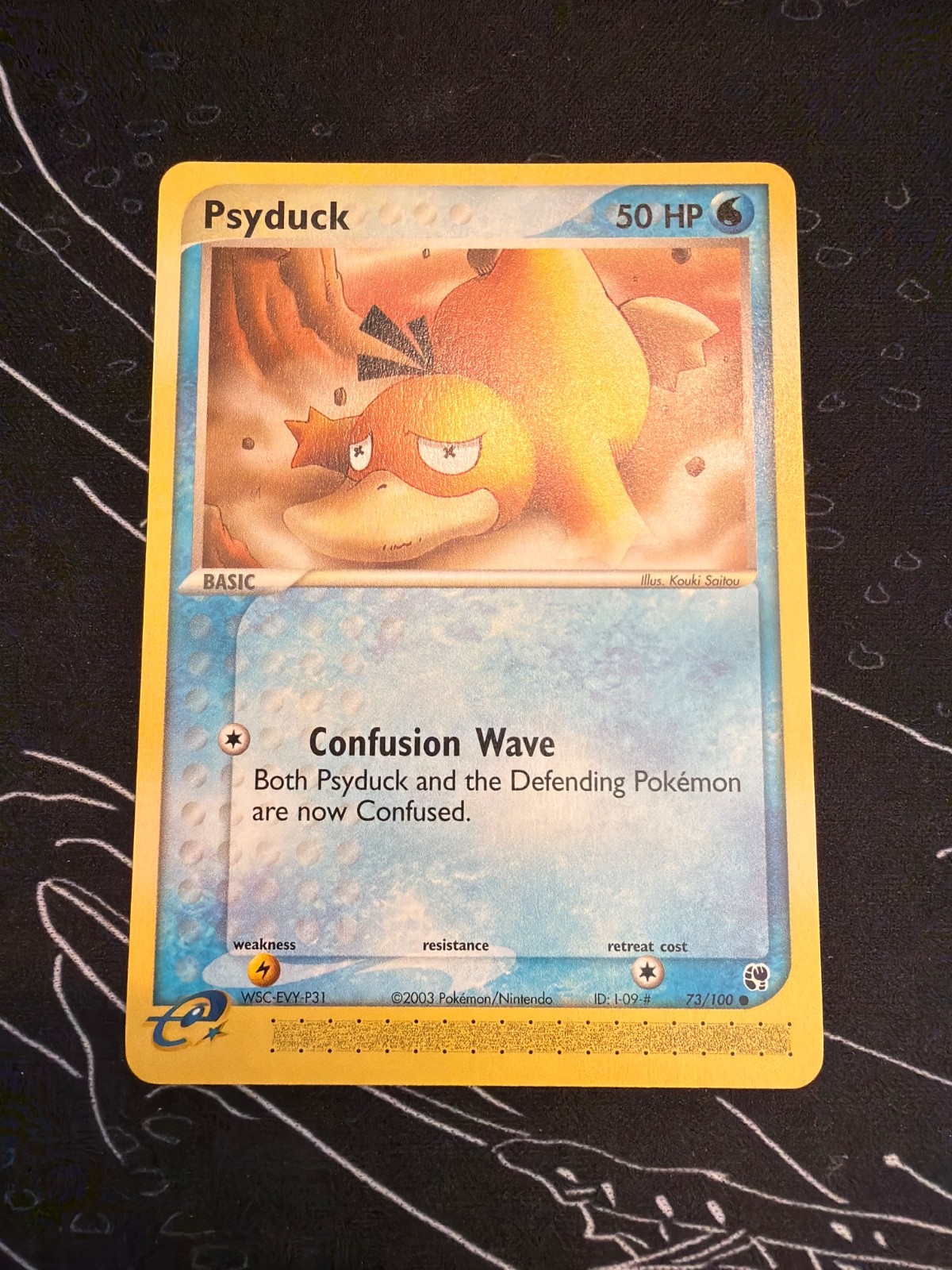 Psyduck 73/100 Sandstorm Regular NM