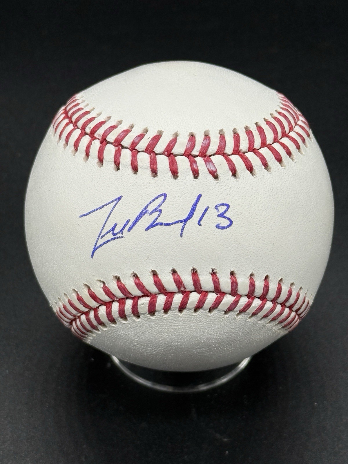 Leonardo Leo Bernal signed ROMLB MLB baseball auto autograph COA