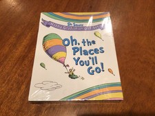 Dr. Seuss Oh The Places You'll Go Happy Graduation Gift Set Sealed New