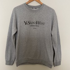 Kanye West Ye Sunday Service Ye Saint West Jesus Is King Crewneck S Yeezy Gray