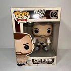 Funko Pop! Vinyl: WWE - CM Punk #02 W/protector Pre-owned