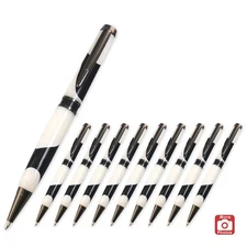 Elegant American Pen Kit, Gun Metal Finish, 10 Pack, Legacy Woodturning