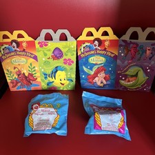 McDonald's Happy Meal toy - 1996 Disney's Little Mermaid, Two Box  Toys 3 4