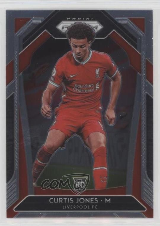 2020-21 Panini Prizm Premier League Curtis Jones #249 Rookie RC mp7