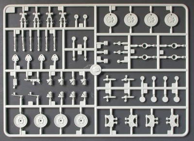 Hobby Boss 1/35th Scale German Sd Kfz 222 - Parts Tree A from Kit No. 82442