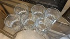 6 Vintage SIGNED Crisa Rocks Lowball Glasses Tumblers Clear 1990s WHISKEY Set — photo 4