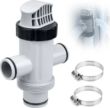 Pool Hose Plunger Valve for Intex Above Ground and Pump, Gray 