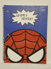 Spidey Sense Yoobi Marvel Notebook With 2 Pocket Folder Good Used Condition