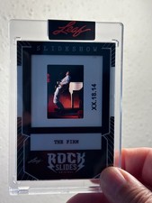 2026 LEAF SLIDESHOW THE FIRM ROCK SLIDES FILM CELL CARD GREAT IMAGE