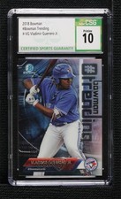 2018 Bowman #Bowman Trending Vladimir Guerrero Jr ##-VG CSG 10 Pristine 0rd2