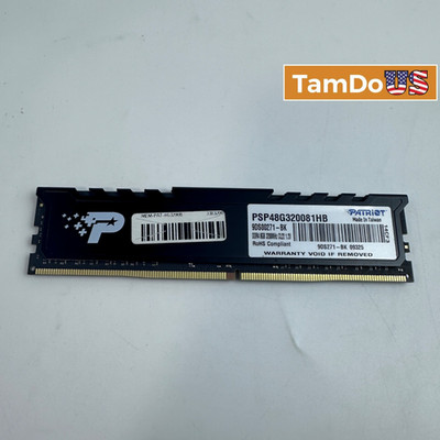 Patriot Signature Premium 8GB DDR4 3200MHz Desktop RAM CL22 Memory