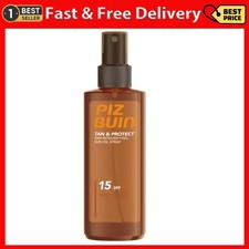 Piz Buin Tan And Protect Tan Accelerating Oil Spray Spf 15, 150 Ml (Pack Of 1)
