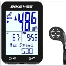 GPS Speedometer Odometer - Wireless Bike Computer, Auto Start/Stop Bikevee