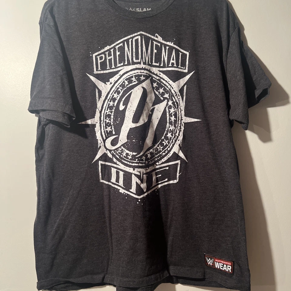 Camiseta WWE AJ Styles Phenomenal One Slam Crate - Talla para hombre extra grande (XL) Foto 3 de 4