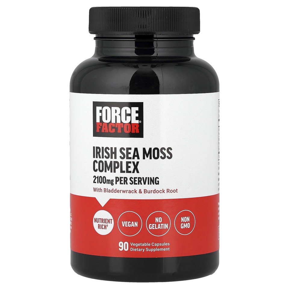 Irish Sea Moss Complex, 90 Vegetable Capsules
