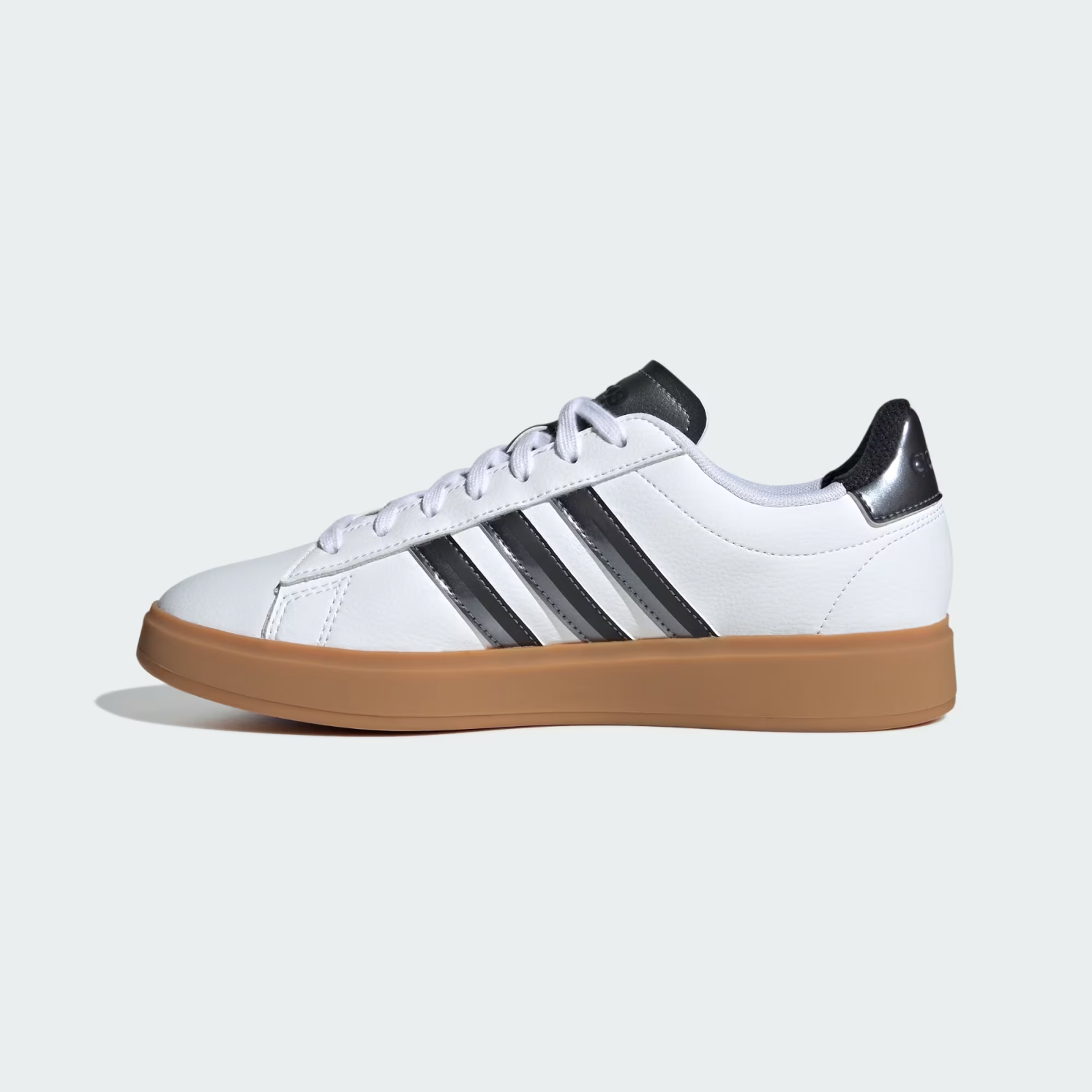 SAOLA Adidas Grand Court 2.0 bianco nero suola in gomma JH8683 donna taglia 6