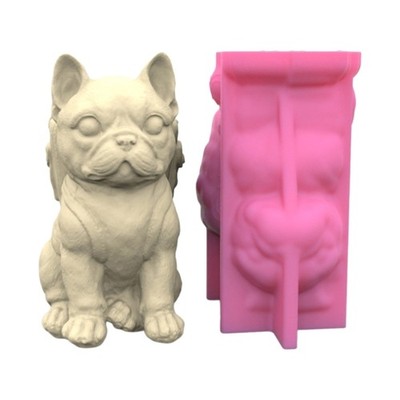 Cute Dog Shaped Pen Holder Moulds for DIY Succulent Planters and Pen Holder