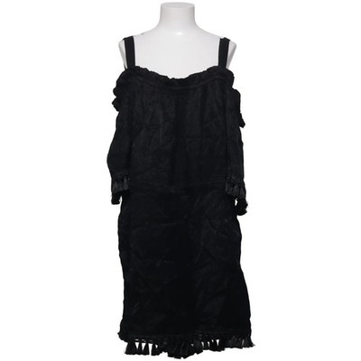 Lost Ink, Kleid, Größe: 50, Schwarz, Polyamid/Polyester/Viskose, Einfarbig #RgZ