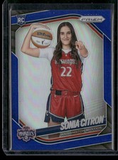 2025 Panini Prizm WNBA Sonia Citron 148 Variation Mystics Blue Prizm /199 RC
