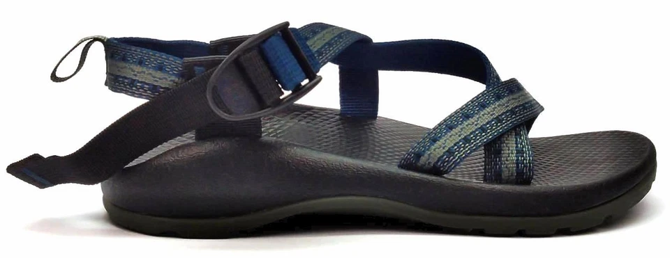 Sandalias Chaco para niños Z1 EcoTread atléticas al aire libre estacas azul talla 4 Foto 2 de 4