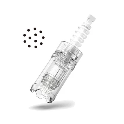 Microneedling Nadeln 12 Pins Ersatz für Dermapen A10 Mikronadeln 10 Stück