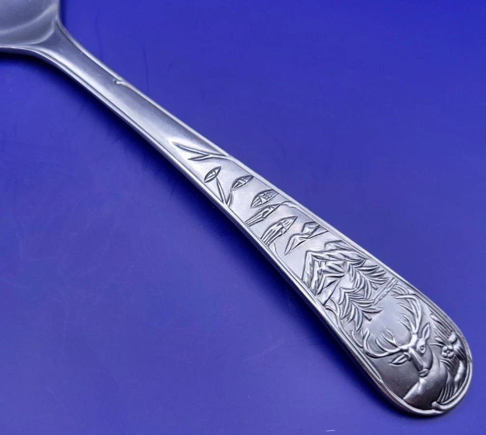 Cambridge Deer Woodland Bass Pro Shop Cabelas Stainless Satin CHOICE Flatware