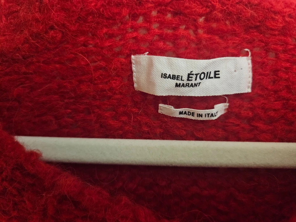 Etoile Isabel Marant Red Sweater Size 38 - Image 2 of 4