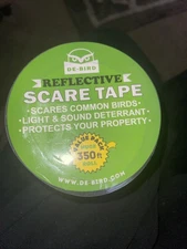 Versatile 350 Ft Reflective Bird Scare Tape - Ideal for Pigeon & Goose Control