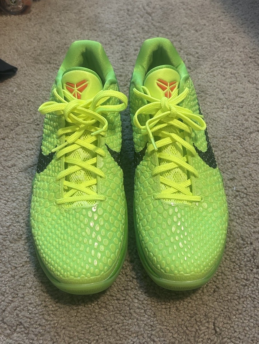 Nike Kobe VI Protro Grinch Low Top Basketball Shoes CW2190-300