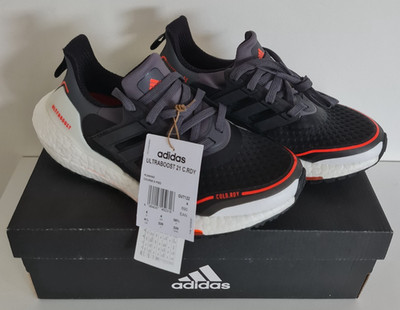 Brandneu mit Karton & Etikett - Adidas Ultraboost 21 C.RDY - UK 4 - schwarz
