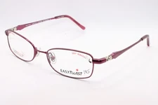 NEW EASYTWIST MOD EASYTWIST ET958 PURPLE AUTHENTIC DESIGNER EYEGLASSES 48-16