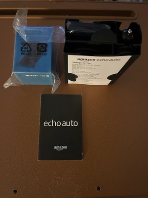 Amazon Echo Auto 1st Gen In Car Alexa Device Open Box New