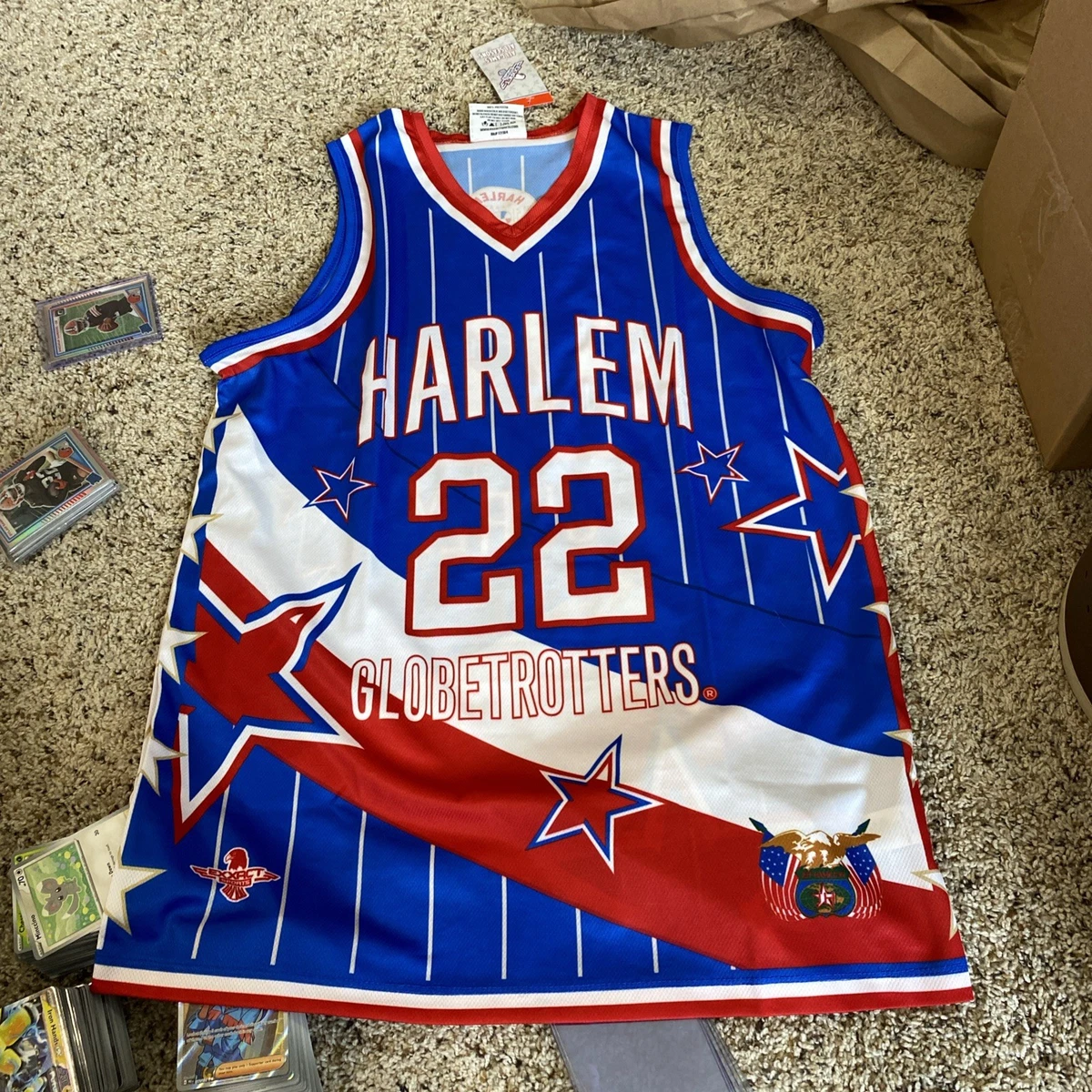 Preços baixos em Harlem globetrotters Jersey Outras Roupas e
