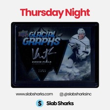 2022 UPPER DECK ICE #GG-KF KEVIN FIALA GLACIAL GRAPHS PRIME BLACK AUTO /25