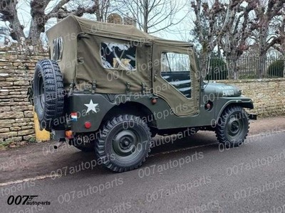 Soft Top For Jeep Willys M38A1/M38/CJ5 +Cross Bows+Door Frame