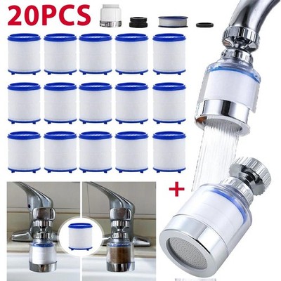 360 Degree Rotating Faucet Filters Water Clean Filter Purifier Mount Anti-splash